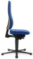 bimos Arbeitsdrehstuhl All-In-One blau Kunstleder