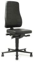 bimos Arbeitsdrehstuhl All-In-One schwarz Kunstleder