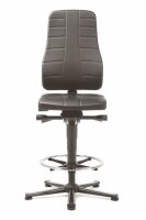 bimos Arbeitsdrehstuhl All-In-One schwarz Kunstleder
