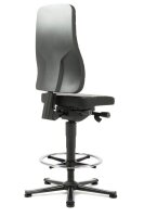 bimos Arbeitsdrehstuhl All-In-One schwarz Kunstleder