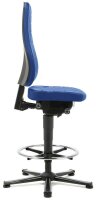 bimos Arbeitsdrehstuhl All-In-One blau Kunstleder