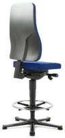 bimos Arbeitsdrehstuhl All-In-One blau Kunstleder