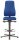 bimos Arbeitsdrehstuhl All-In-One blau Kunstleder