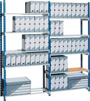 PAPERFLOW Schwerlastregal RangEco 7213D blau 100,0 x 34,0 x 200,0 cm