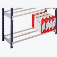 PAPERFLOW Schwerlastregal RangEco 7213D blau 100,0 x 34,0 x 200,0 cm