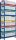 PAPERFLOW Schwerlastregal RangEco 7213D blau 100,0 x 34,0 x 200,0 cm