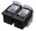 dots  schwarz, color Druckerpatronen kompatibel zu Canon PG-540/CL-541