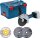 BOSCH Professional GWS 18V-180 P Akku-Winkelschleifer-Set 18,0 V, ohne Akku