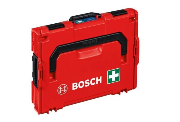 BOSCH Professional Erste-Hilfe-Koffer L-BOXX 102 DIN 13157 rot