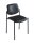 Nowy Styl Besucherstühle Quad schwarz Leder, 4 St.
