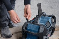 BOSCH Professional GPB 18VH-6 SRC Baustellenradio blau