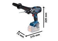 BOSCH Professional GSB 18V-150 C Akku-Schlagbohrschrauber...