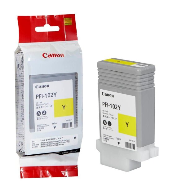 Canon PFI-102 Y gelb Druckerpatrone