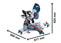 BOSCH Professional GCM 18V-216 Akku-Kappsäge-Set...