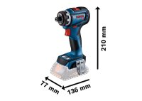 BOSCH Professional GSR 18V-90 FC Akku-Bohrschrauber-Set...