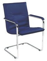 Nowy Styl Besucherstühle Rumba RUMBA CR SP06 blau...