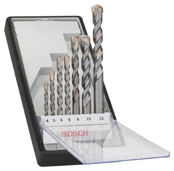 BOSCH Betonbohrer-Set Robust Line CYL-3, 7-teilig