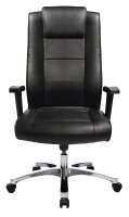 Topstar Chefsessel Chairman® 10, NS29T A80 Leder schwarz, Gestell chrom