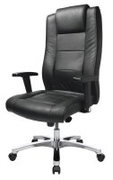 Topstar Chefsessel Chairman® 10, NS29T A80 Leder schwarz, Gestell chrom