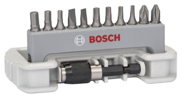 BOSCH Bit-Set Extra Hard, 11-teilig