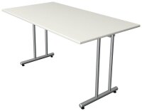 Kerkmann Smart office Schreibtisch weiß rechteckig,...