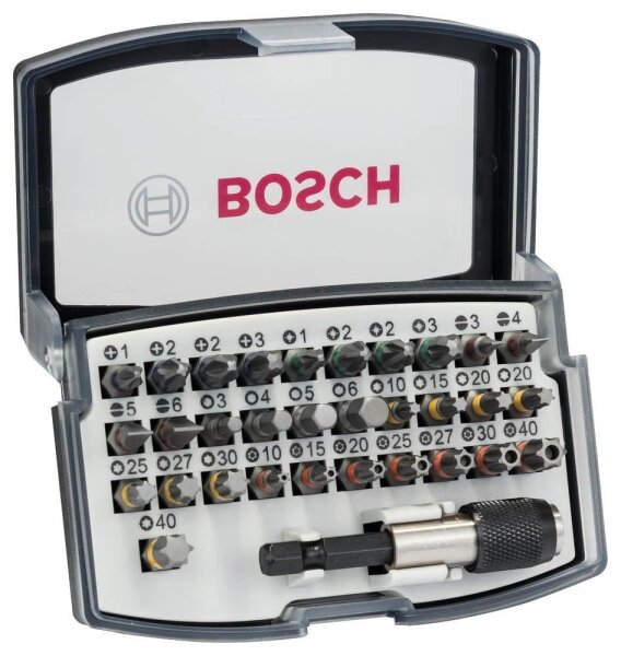 BOSCH Bit-Set, 32-teilig