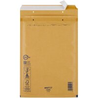 aroFOL® CLASSIC Luftpolstertaschen 7/G braun für DIN A4, 100 St.
