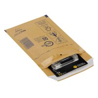 aroFOL® CLASSIC Luftpolstertaschen 1/A braun für DIN A7, 200 St.