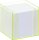 folia Zettelbox LUXBOX transparent inkl. 800 Notizzettel weiß, 1 St.