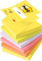 Post-it® Z-Notes Haftnotizen R330NR farbsortiert, 6...