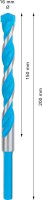 BOSCH Mehrzweckbohrer-Set EXPERT CYL-9 MultiConstruction, 1 St.