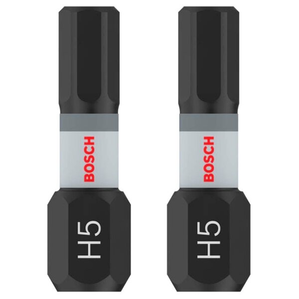 BOSCH Bits PRO Hex Impact, H5, 2 St.