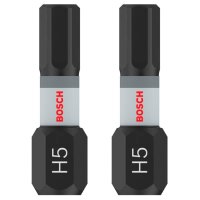 BOSCH Bits PRO Hex Impact, H5, 2 St.