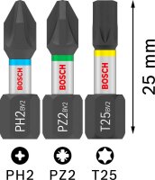 BOSCH Bit-Set PRO Impact, 25-teilig