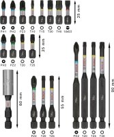 BOSCH Bit-Set PRO Impact, 20-teilig