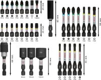 BOSCH Bit-Set PRO Impact, 33-teilig