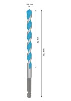 BOSCH Betonbohrer EXPERT HEX-9 Multi Construction,...