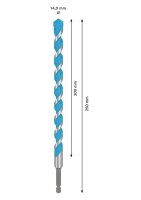 BOSCH Betonbohrer EXPERT HEX-9 Multi Construction,...