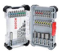BOSCH Bohrer- und Bit-Set Extra Hard & Metal, 35-teilig