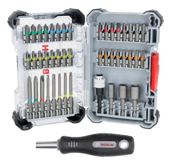 BOSCH Bit-Set Extra Hard, 44-teilig