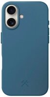 WOODCESSORIES Bio Case Handy-Cover für Apple iPhone 16 navy