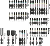 BOSCH Bit-Set PRO Impact, 50-teilig