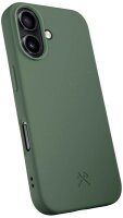 WOODCESSORIES Bio Case Handy-Cover für Apple iPhone 16 grün