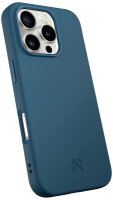 WOODCESSORIES Bio Case Handy-Cover für Apple iPhone 16 Pro navy