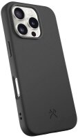 WOODCESSORIES Bio Case Handy-Cover für Apple iPhone 16 Pro schwarz