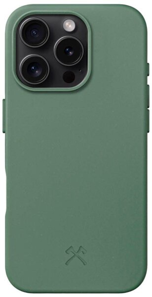 WOODCESSORIES Bio Case Handy-Cover für Apple iPhone 16 Pro Max grün