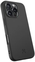 WOODCESSORIES Bio Case Handy-Cover für Apple iPhone 16 Pro Max schwarz