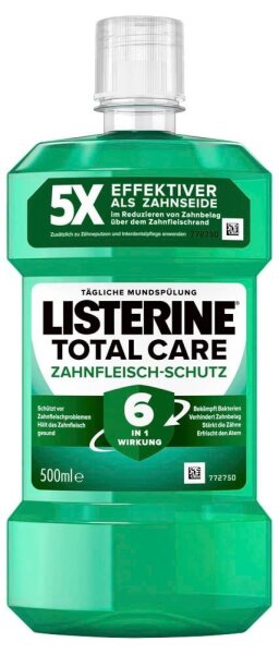LISTERINE® TOTAL CARE ZAHNFLEISCH-SCHUTZ Mundspülung 500 ml