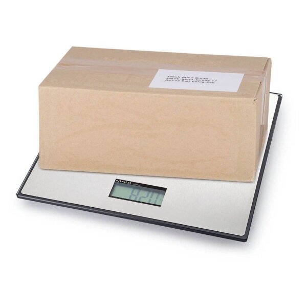 MAUL Paketwaage MAULglobal schwarz für max. 25,0 kg
