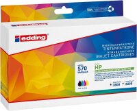 edding EDD-570 schwarz, cyan, magenta, gelb...